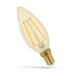 LED GYERTYA E14 230V Retro 5W